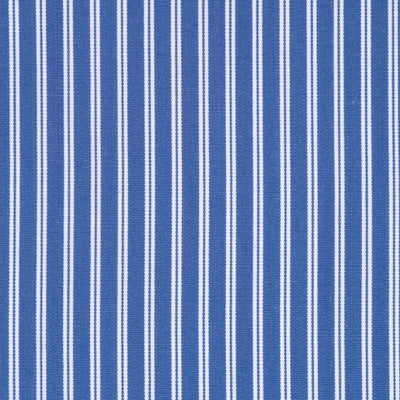 POPELINE RAYURE BLEU MARINE