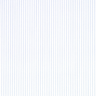 POPELINE FINE RAYURE BLEU CIEL