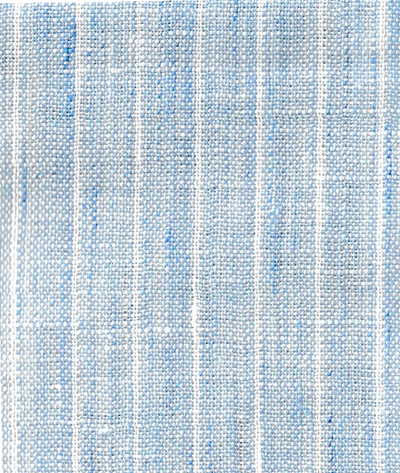 Lin rayure bleu