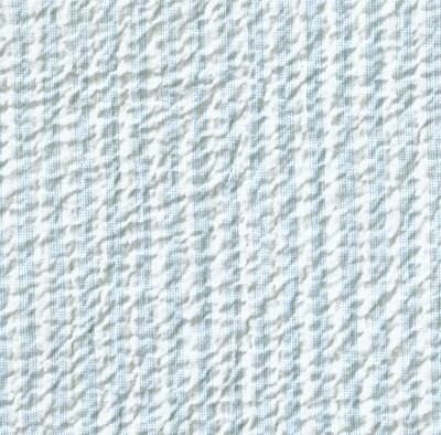 Seersucker Rayure pointillé bleu
