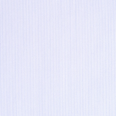 POPELINE RAYURE BLEU