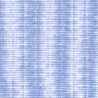 Coton lin micro pied de poule bleu