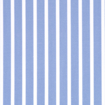 POPELINE RAYURE BLEU
