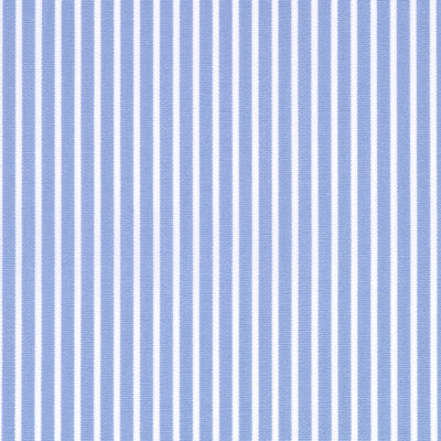 POPELINE RAYURE BLEU