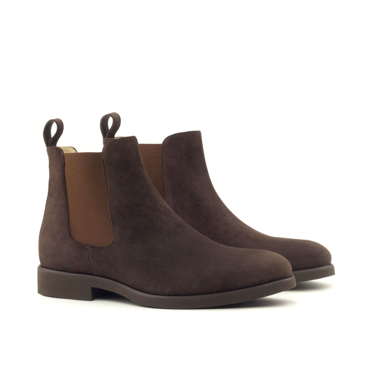 CHELSEA BOOTS DARK BROWN suède