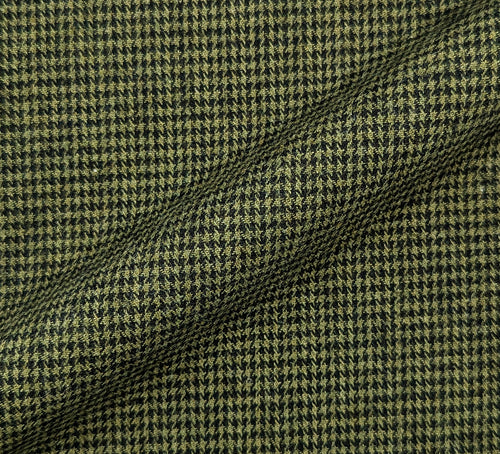 BIELLE PIED-DE-POULE VERT - NOIR