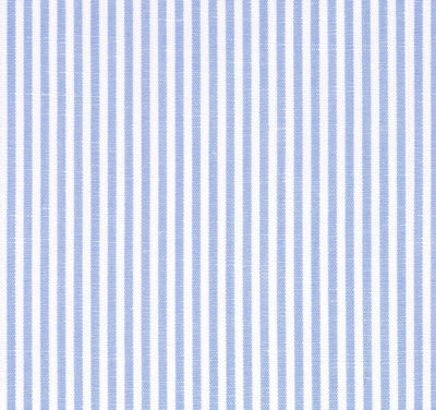LIN COTON Sea island rayure bleu