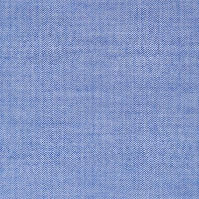 FLANELLE MICRO CHEVRON COTON BLEU