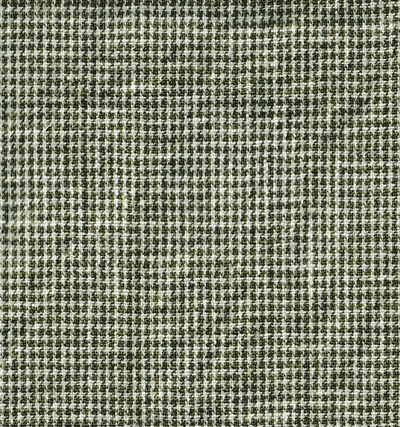 Coton Lin Pied de Poule Vert