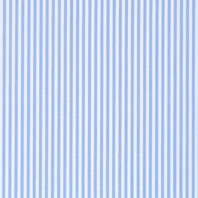 POPELINE RAYURE BLEU