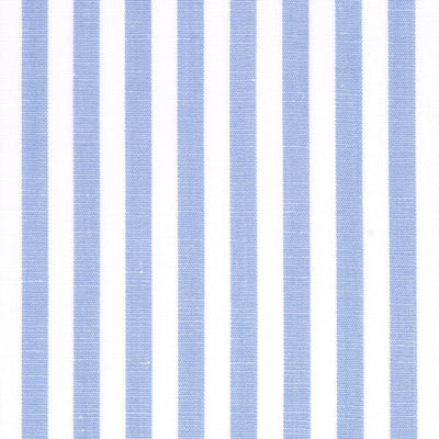 Coton lin rayure bleu
